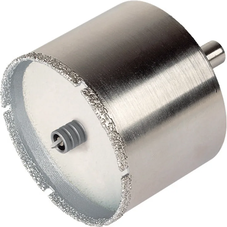 Wolfcraft 5926000 1 Diamant-Lochsäge Ceramic mit Schwamm, 10 mm Schaft Ø 35 - Preisvergleich