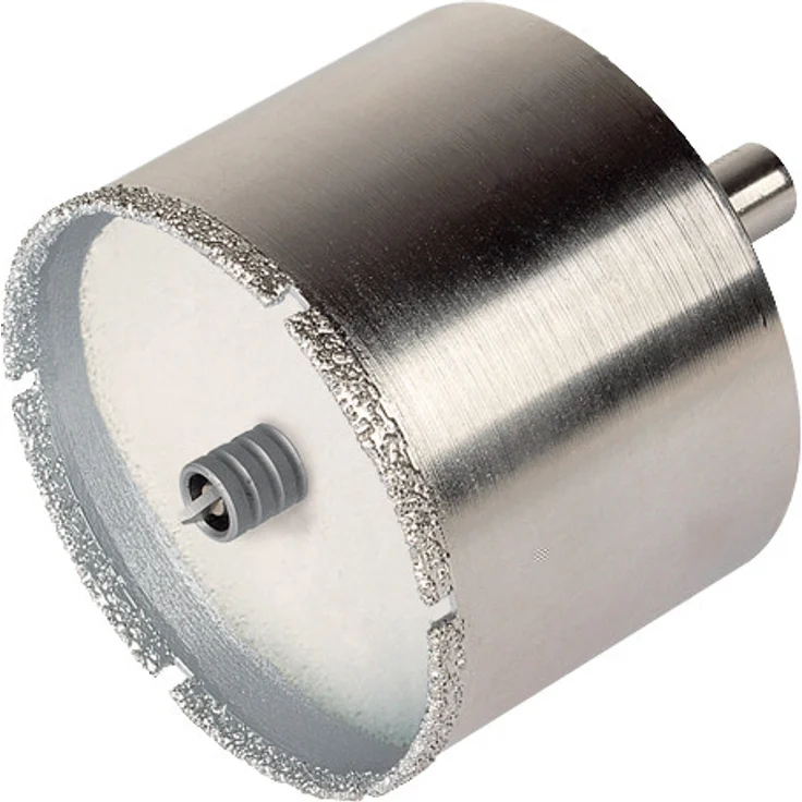 Wolfcraft 5926000 1 Diamant-Lochsäge Ceramic mit Schwamm, 10 mm Schaft Ø 35 - Preisvergleich