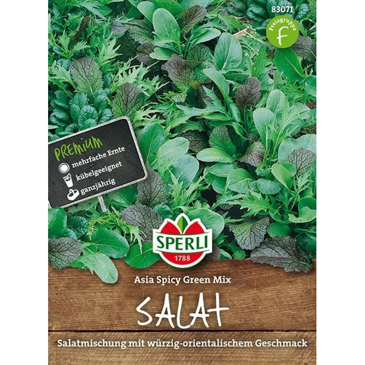 Sperli Salatmischung Asia Spicy Green Mix – Bild 1