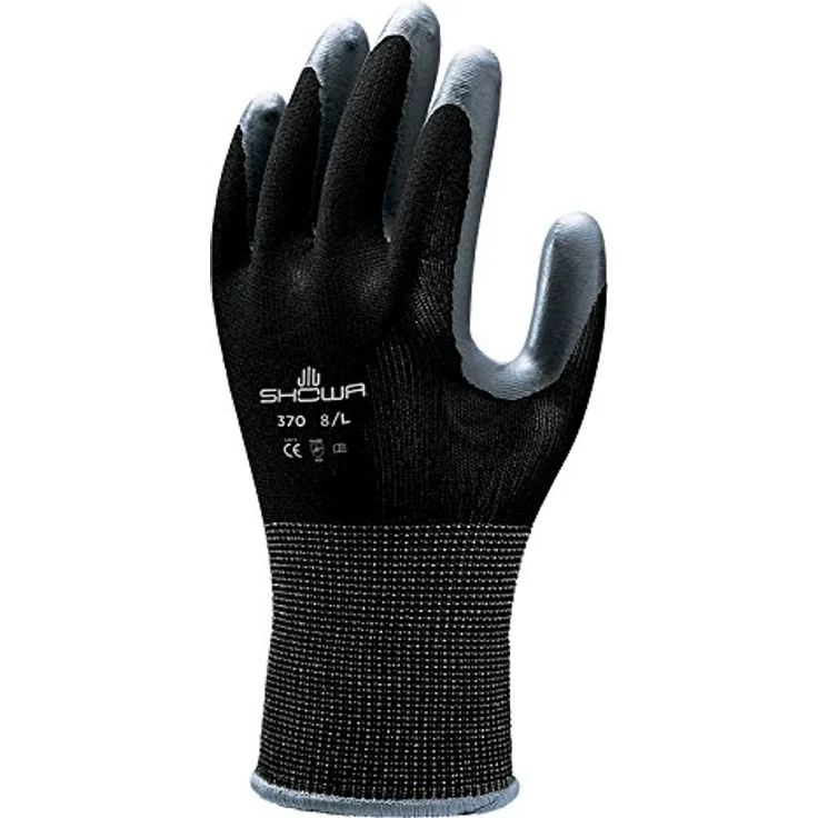 Spear und Jackson Kew Gardens Collection 370m1kew Mehrzweck-Gartenhandschuhe, schwarz, 24x 9x 1,5cm