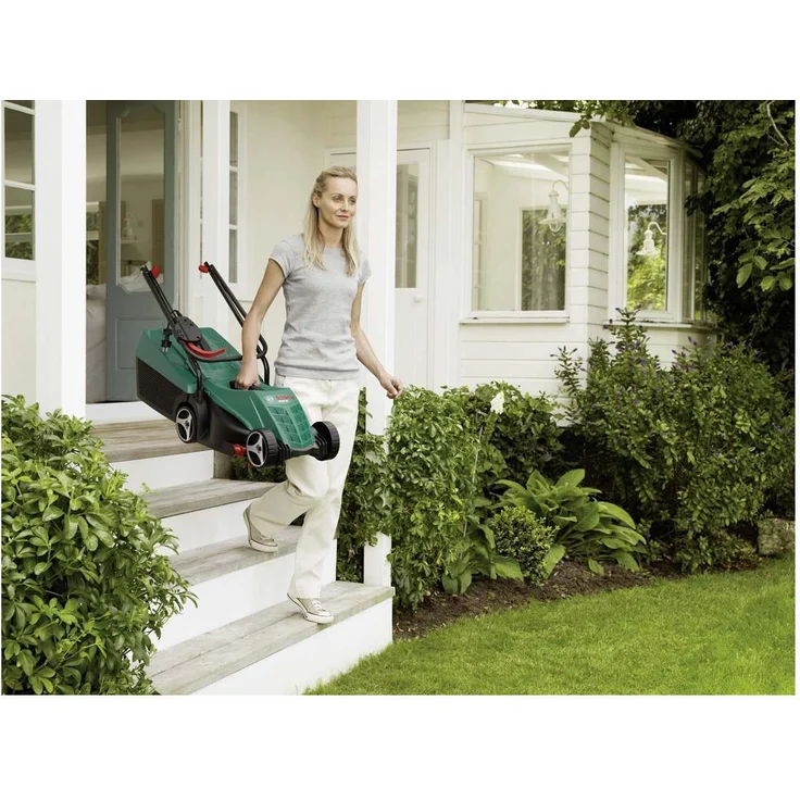 Bosch Rotak 32 - 0 600 885 B00, 32 cm Schnittbreite, Elektro-Rasenmäher, 1200 Watt Leistung, 31 l Fangkorbvolumen – Bild 4