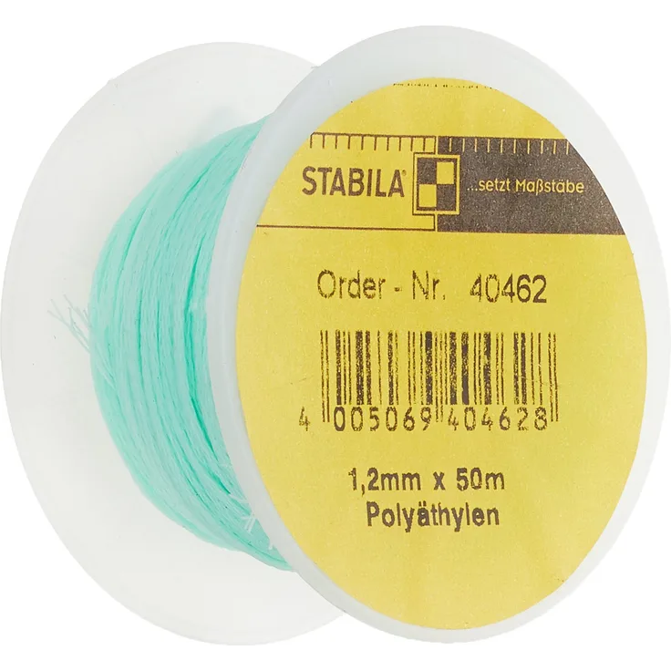 STABILA 40462 PE-12-G Maurerschnur, Grün, 50 m
