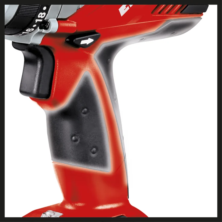 Einhell Akkuschrauber TE-CD 18 Li Set Power X-Change PXC (Li-Ion, 18 V, 2 Gang, 48 Nm, LED-Licht, Koffer, 1,5 Ah Akku und Ladegerät) – Bild 3