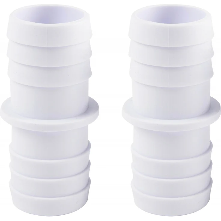 Steinbach Doppelschlauchtülle 32/32 mm weiß – Bild 1