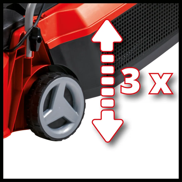 Einhell City Akku-Rasenmäher GE-CM 18-30 Li-Solo Power X-Change - Li-Ion, 18 V, bis 150 m², 30 cm Schnittbreite, 3-stufige Schnitthöhenverstellung, ohne Akku und Ladegerät – Bild 4