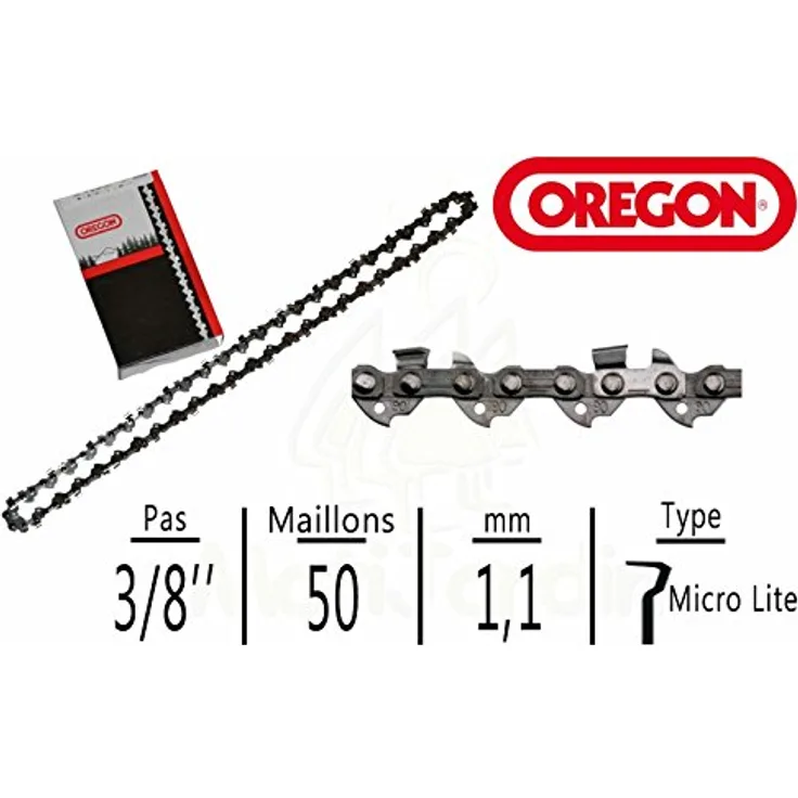 Oregon 90PX050E Kette 3-8H 1,1 HM mit SG