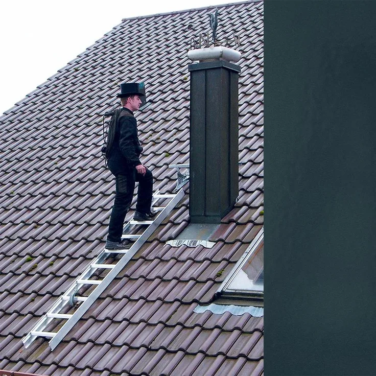 Aluminium Dachleiter Günzburger Steigtechnik 11198 Anthrazit-Grau 5.2 kg Anthrazit-Grau