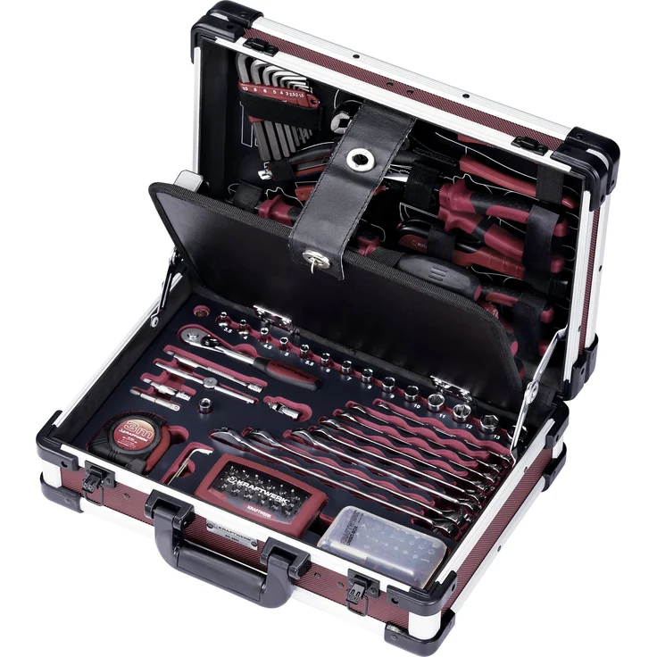 Kraftwerk 3944 123-teilig Profi-Alu-Werkzeugkoffer KW – Bild 1