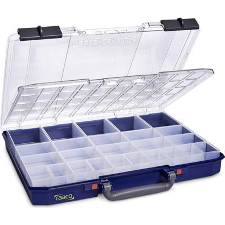 Raaco CarryLite 55 5x10-25/2 DLU Sortimentskoffer Anzahl Fächer: 25 (145596)