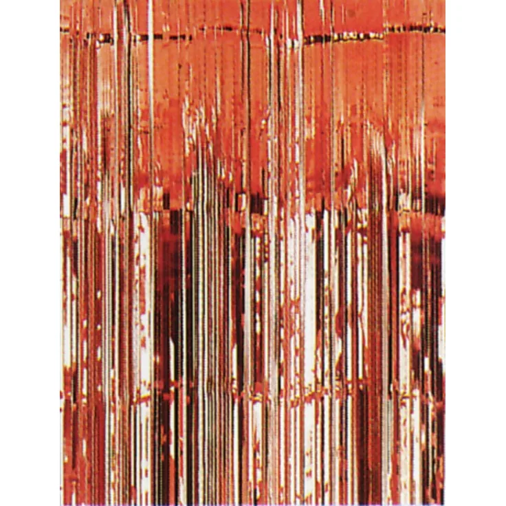 Feuerroter Flimmer-Türvorhang