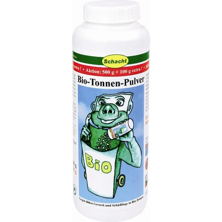 Schacht 1BIOT500 Biotonnen-Pulver 600gr für 700 Liter Biomüll
