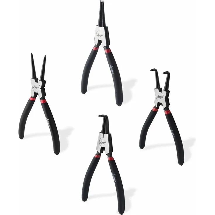 Dema - Sicherungsring Zange Satz 4-tlg. Sprengringzange Sprengring Sicherungsringzange