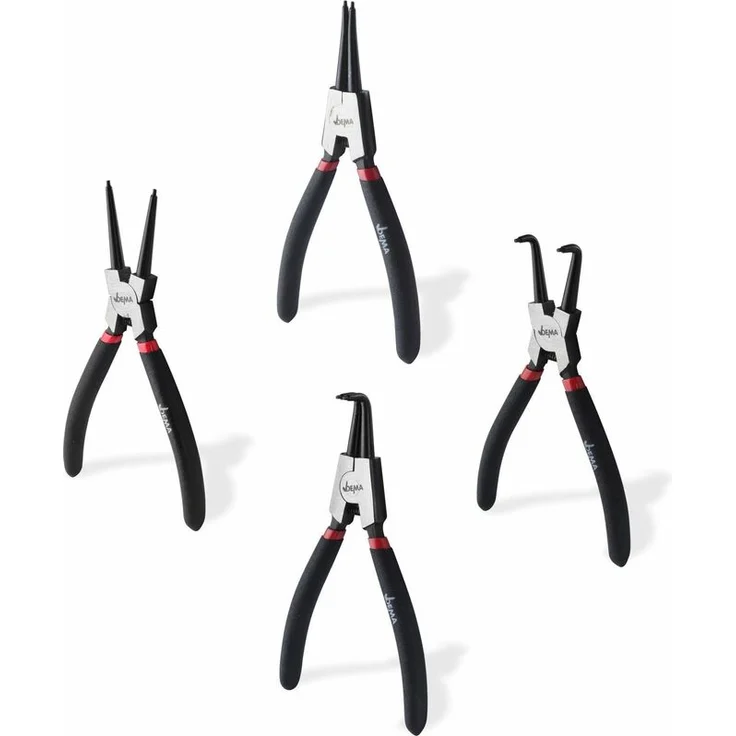 Dema - Sicherungsring Zange Satz 4-tlg. Sprengringzange Sprengring Sicherungsringzange