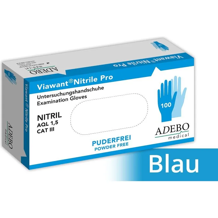 Celexon Viawant Nitrile Pro Einmalhandschuhe Nachfüllpackung