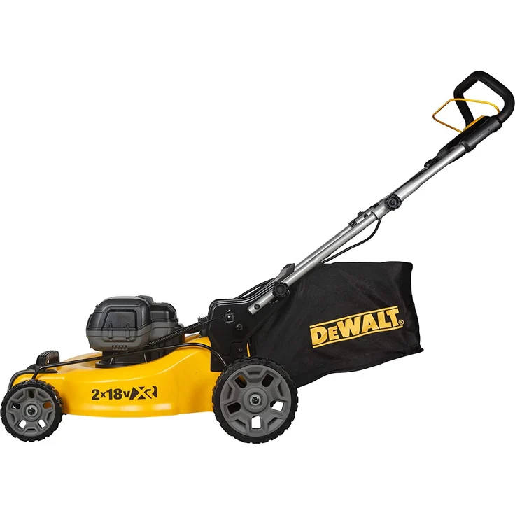 Dewalt Akku-Rasenmäher - 18V, 48 cm Schnittbreite, für große Grundstücke - bis 800m², mit Mulchfunktion, 5-fache Schnitthöhenverstellung, 55l Fangkorb, ohne Akku und Ladegerät DCMW546N - DCMW564N-XJ – Bild 9