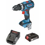 Bosch Professional Schlagbohrschrauber GSB 18V-60 C (1 x 2,0 Ah + AL1820CV + Karton)