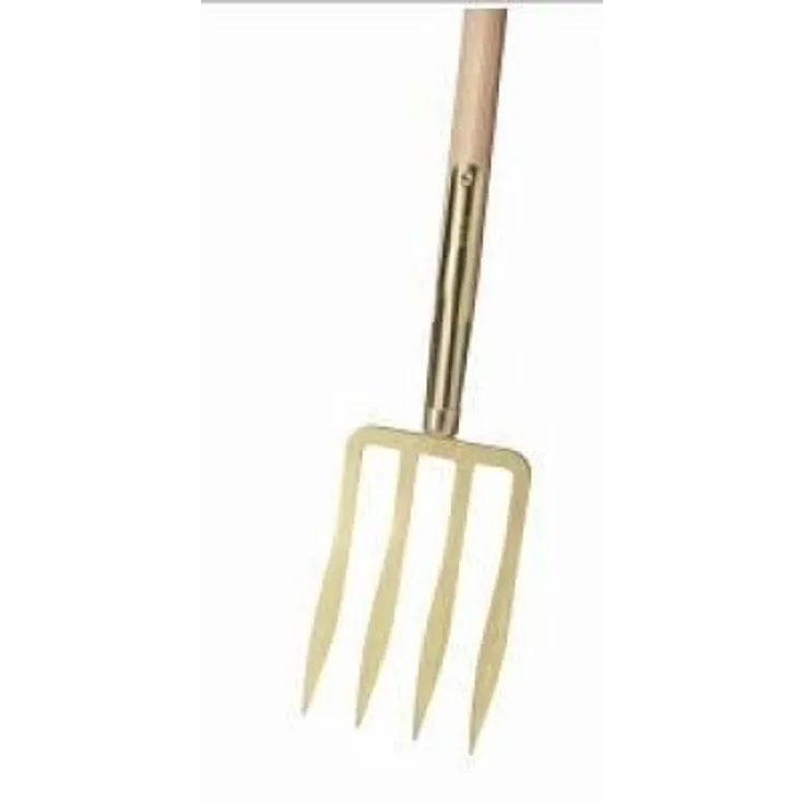 Idealspaten 67050001 Spatengabel mit Bajonettzinken 85x25cm, Gold, 40 x 25 x 15 cm