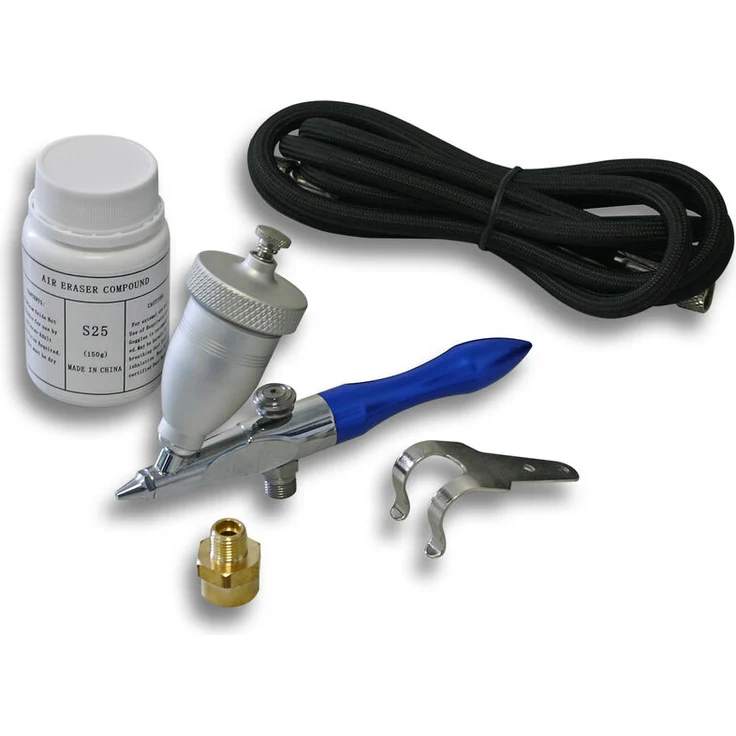 Wiltec - Airbrush Air Eraser Mini Sandstrahlpistole Druckluft Düse Entfernung Reinigung