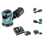 Makita DBO180RG1 Akku Exzenterschleifer 18 V 125 mm + 1x Akku 6,0 Ah + Ladegerät