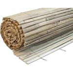 Windhager Sichtschutzmatte Mitake aus Bambus, Bambusmatte, Sichtschutz-Zaun, Windschutz, 90 x 300 cm, 06688