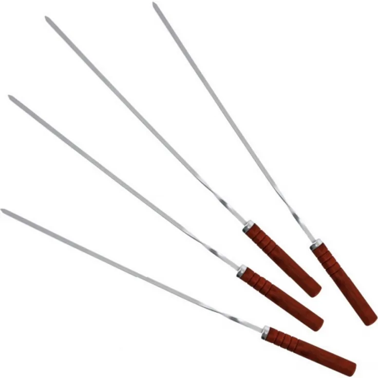 CS - Kochsysteme Grillspieße, Edelstahl, 4 Stück
