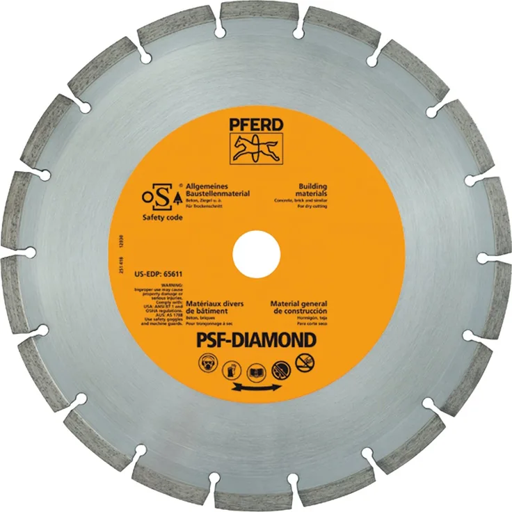 Pferd 68012221 Diamant-Trennscheibe DS 125x2,2x22,23 PSF
