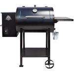 PIT BOSS PB700D Wood Fired Pellet /Flame Broiler BBQ, schwarz, 134x68x111.25 cm