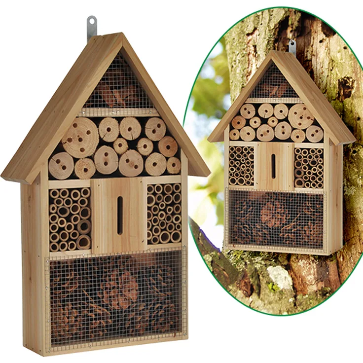 Insektenhotel Maße: 31 x 10 x 48 cm