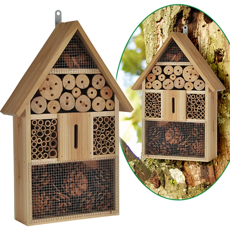 Insektenhotel Maße: 31 x 10 x 48 cm