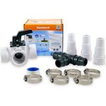 Steinbach Bypass-Set für Schläuche Ø 32/38 mm zur Steuerung der Heizleistung von Solaranlagen und Wärmepumpen