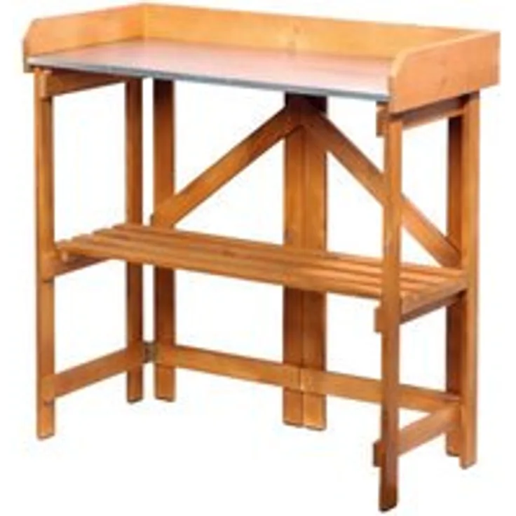 Dobar Pflanztisch klappbar 89 cm x 85 cm x 44 cm