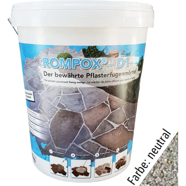 Romex ROMPOX D1 Pflasterfugenmörtel 2K Neutral 25kg