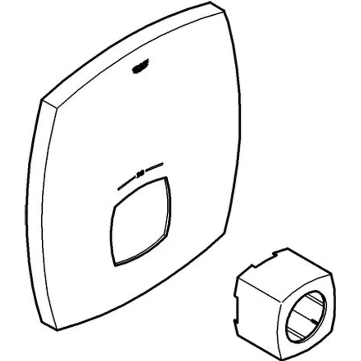 GROHE Rosette 47936 chrom