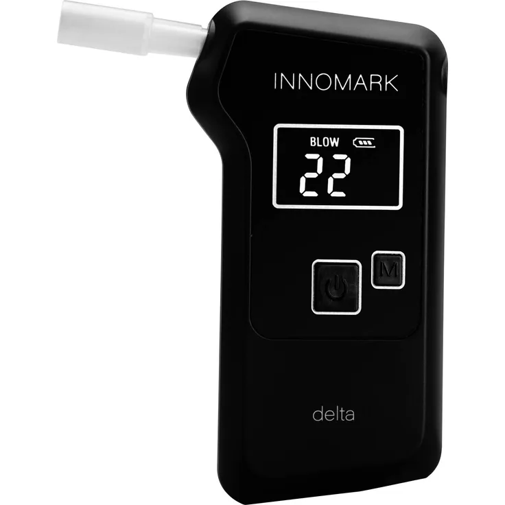 A INNOMARK delta Alkoholtester Schwarz 0.07 bis 4.00 ?° inkl. Display