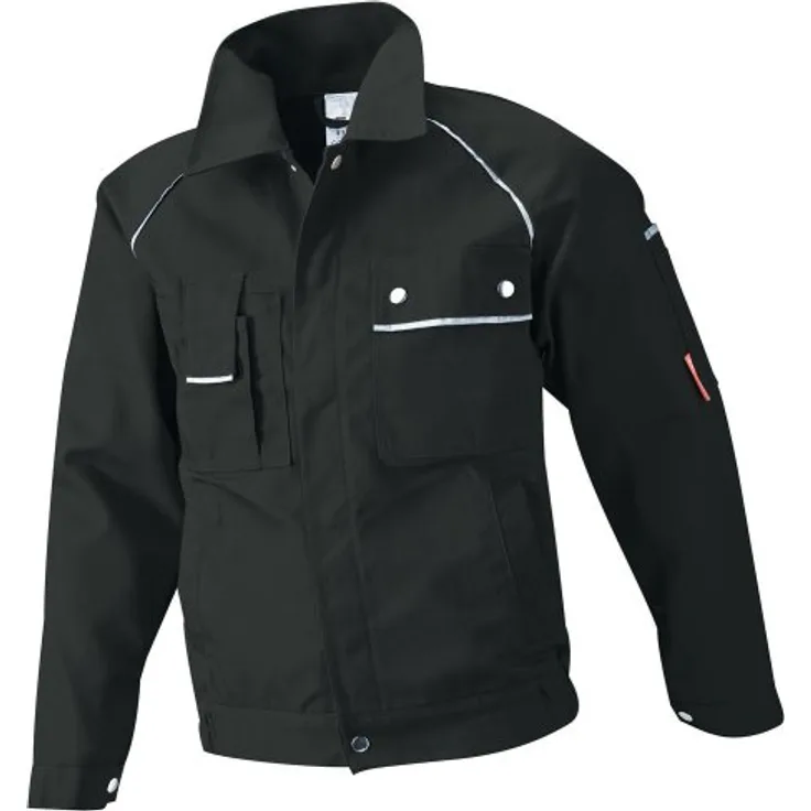 Planam Bundjacke,Canvas,320g-qm,Gr.56,schwarz