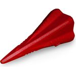 Deuba Spaltkeil aus Carbon-Stahl Ø 7,5cm Keil Spaltgranate Holzspaltkeil Holzspalter Scheitkeil Treibkeil Drehkeil