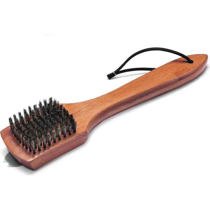 Weber 6463 Grillbrste mit Bambusholzgriff, 30 cm, Grillreinigung, Holzkohlegrill