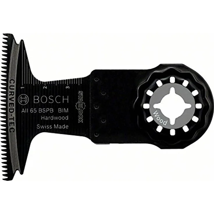 Bosch Tauchsägeblatt Hartholz für Multifunktionswerkzeuge Starlock (AII 65 BSPB BIM)