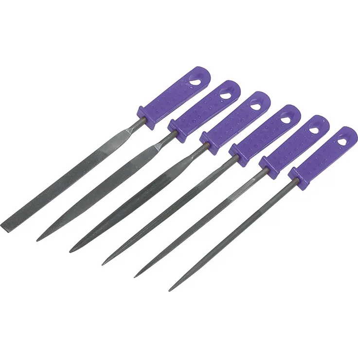 Silverline MS102 Schlüsselfeilen, 6-tlg.