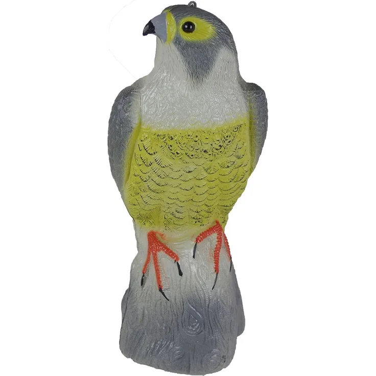 Adler gelb 40cm Gartendeko Dekofigur Garten Adlerfigur Kunststoff Gartenfigur