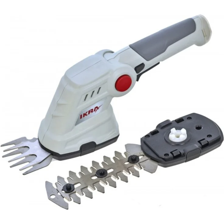Ikra Akku Gras- und Strauchschere IGBS 3 6 USB – Bild 1