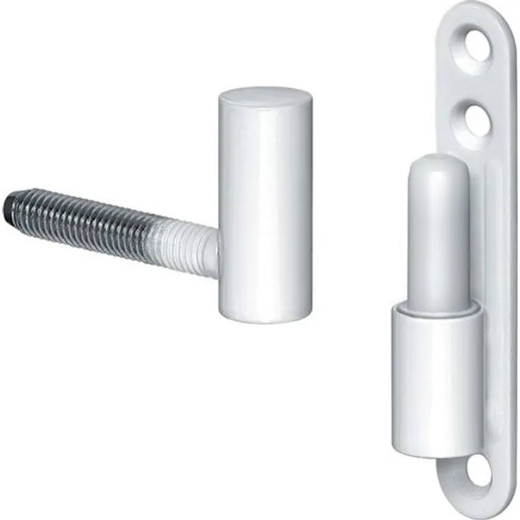 Simonswerk f.Fenster u.Türen K 3172WF,Rolle ø 15mm,Stahl kunststoffbesch.weiß , 1 Stück