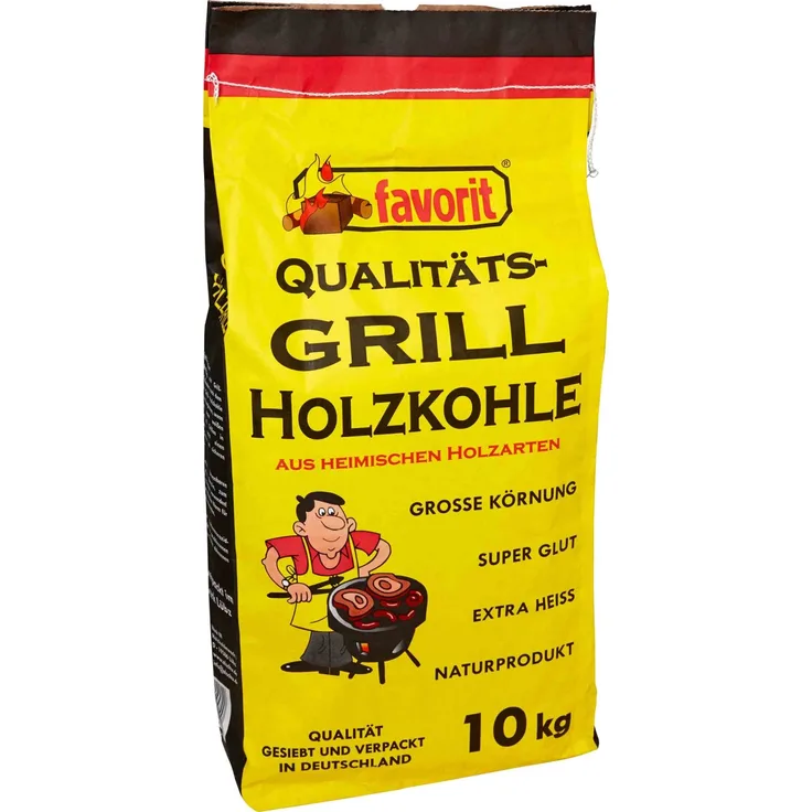 Favorit Holzkohle 10 kg