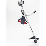 AL-KO Benzin-Motorsense BC 223 B (41 cm Schnittbreite Faden, 25 cm Schnittbreite Messer 0.7 kW Motorleistung, 22.5 ccm Hubraum 2-Takt-Motor, verstellbarer Bike-Griff, inkl. Tragegurt mit Hüftschutz)