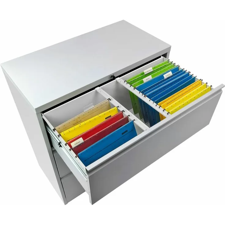 Hängeregisterschrank 3-Schub Hängeregistraturschrank Hängeregister Aktenschrank