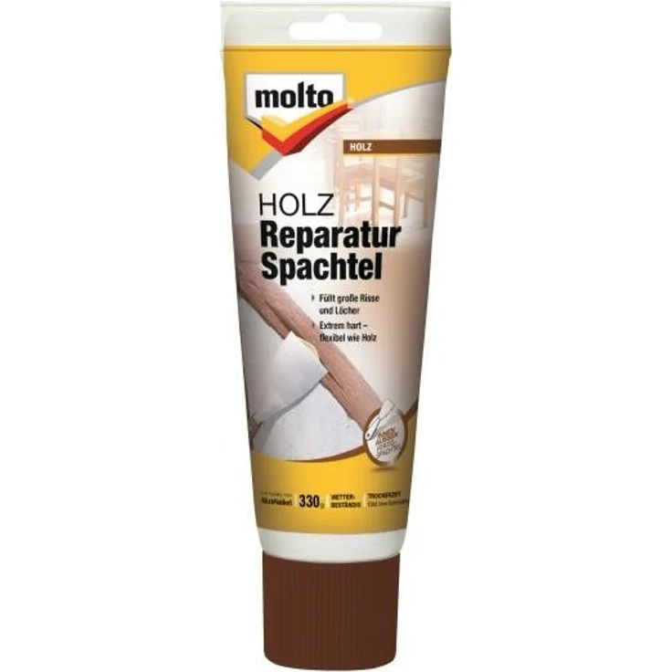 Molto Holz Reparatur Spachtel 330g Ausbessern Renovieren