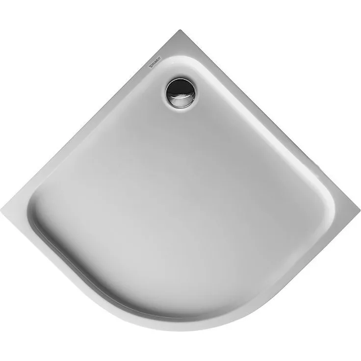 Duravit Viertelkreis-Duschwanne D-CODE weiß 900 x 900 x 85 mm
