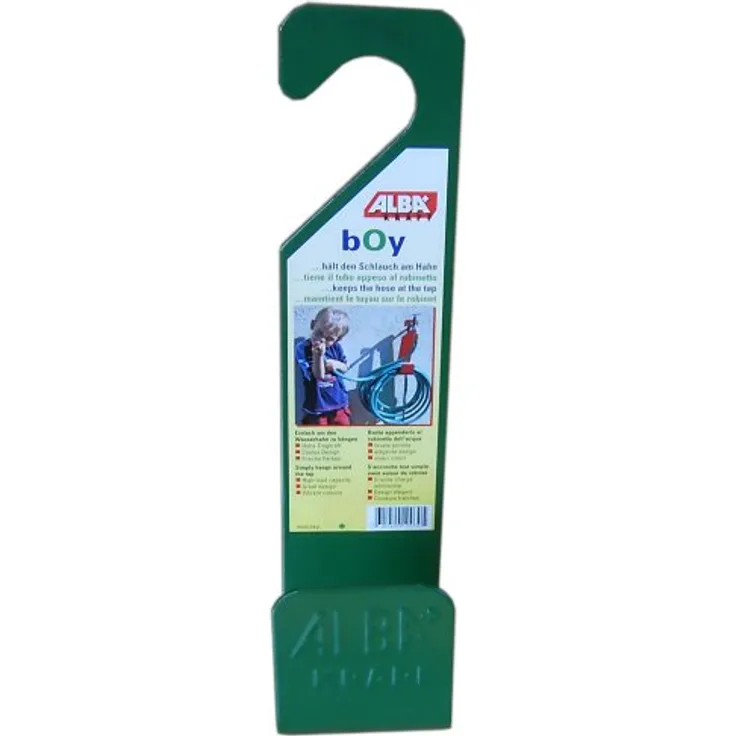 Alba Krapf Schlauchhalter Boy, grün Bewässerungszubehör