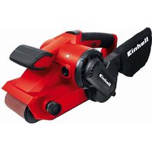 Bild für Einhell Bandschleifer TC-BS 8038 (800 W, 76x142 mm Schleiffläche, 380 min.-1 keramische Schutz-Einlage, Zusatzhandgriff, integrierte Staubabsaugung, inkl. Schleifband)