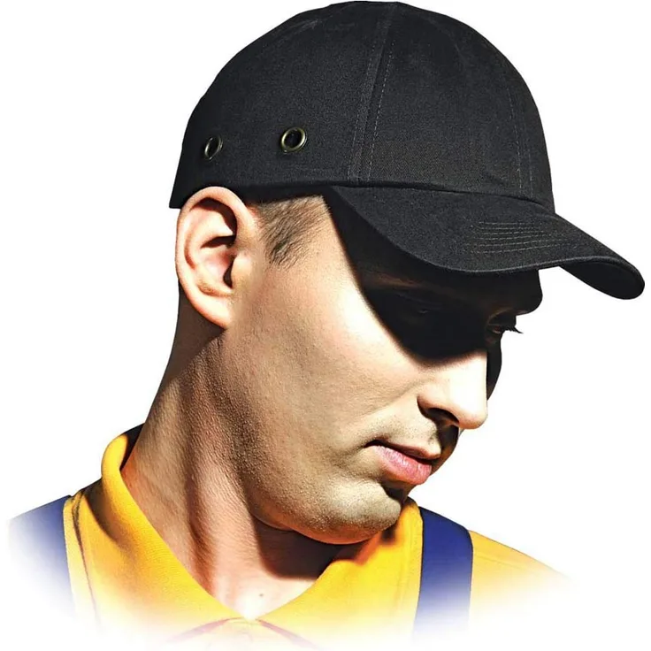 Reis Bumpcap_B Leichter Industriehelm, Schwarz, 54-59 Größe